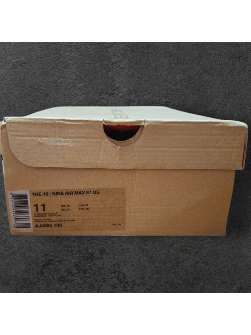 Nike Air Max 97 Off-White The Ten Sz 11 New - Picture 7 of 7